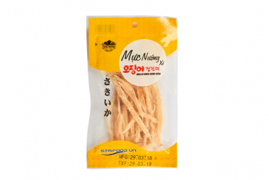Grilled Dried Squid Cuted 30gr/package